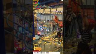 Awesome ! Kids enjoy adventure Ropes course  indoor playground