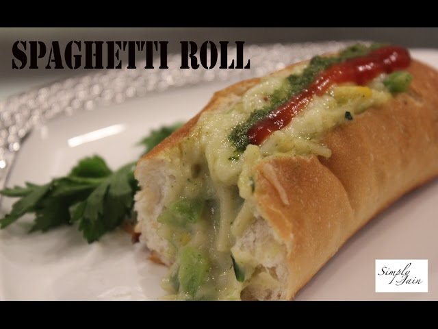 Spaghetti Roll | Appetizers & Snacks | Vegetarian Recipe | Simply Jain