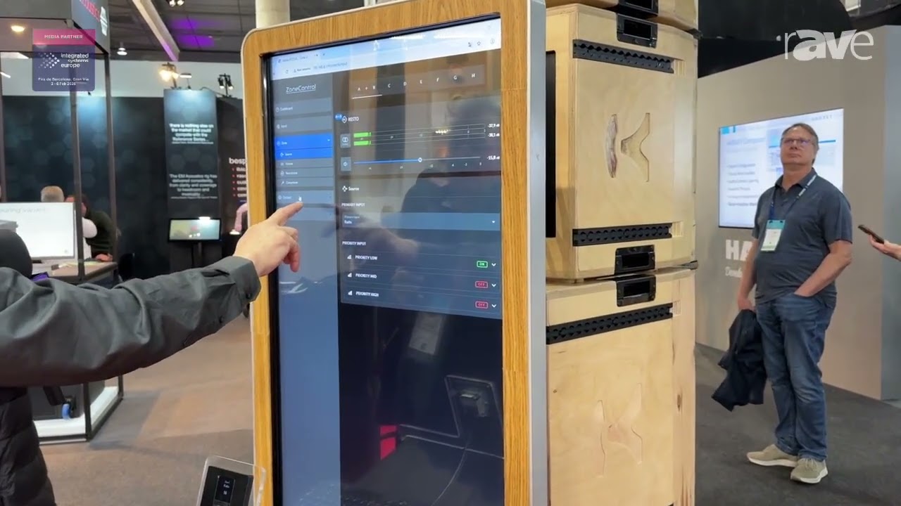 ISE 2026: HORTUS-TAG c/o Audio SUD Shows AUDIO IP Series Installation Amplifiers (in French)