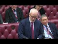 Lords urgent question on United States tariffs