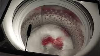 GE GTW750 washer full cycle: Delicates cycle