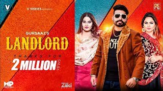 Landlord Song by Gurlez Akhtar , Gursaaz and Prabh Grewal | New Punjabi Song 2020