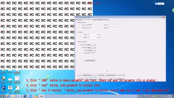 Video : Software installation LED screen