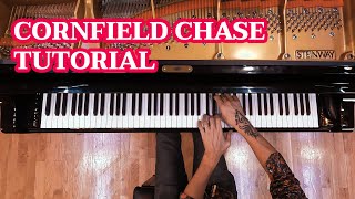 Cornfield Chase Piano FULL TUTORIAL Resimi