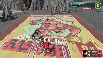 BEST INSIDE OUT PLAYMAKER BUILD NBA 2K23 NEX GEN GOING CRAZY AT THE PARK (CRAZY COMEBACK GAME)