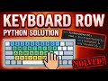 Keyword Row - LeetCode(500) - Python DSA
