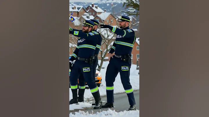 🇳🇴 Norwegian Politi – Macarena Dance | Arctic Vibes