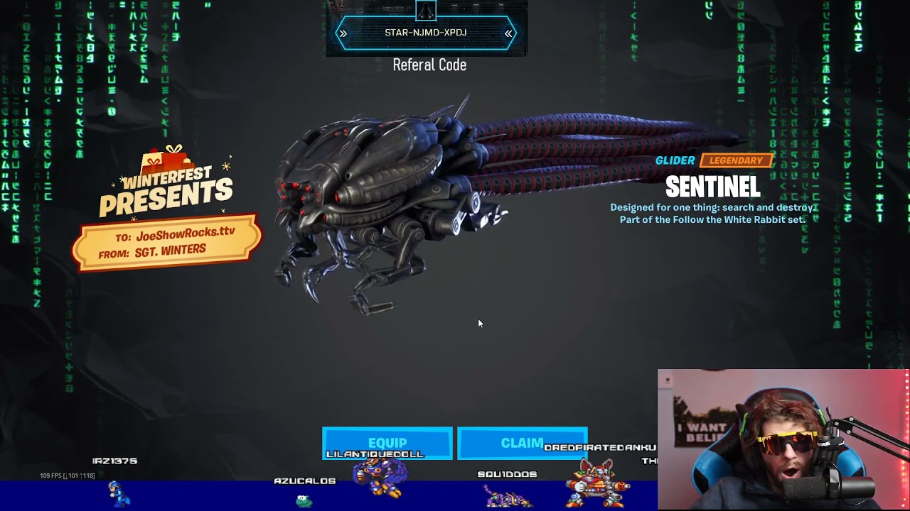 OMG its a Sentinel Glider from the Matrix