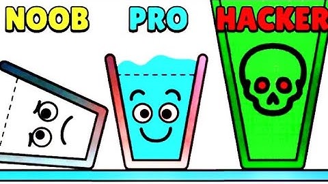 NOOB vs PRO vs HACKER In Happy Glass - Android, iOS Walkthrough Gameplay