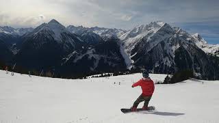 Snowboarding in Zillertal Alps, Austria (Hintertux, Mayrhofen, Zell am Ziller, Aschau...)