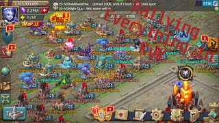 3-Way KvK Rally Action - Lords Mobile