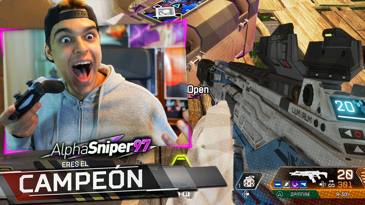 Mi PRIMERA VICTORIA en APEX LEGENDS - AlphaSniper97 - Mi PRIMERA VICTORIA en APEX LEGENDS - AlphaSniper97