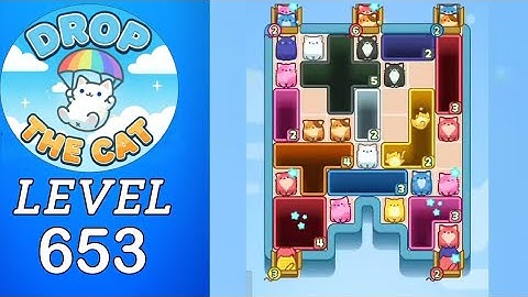 Drop The Cat Level 653 Walkthrough