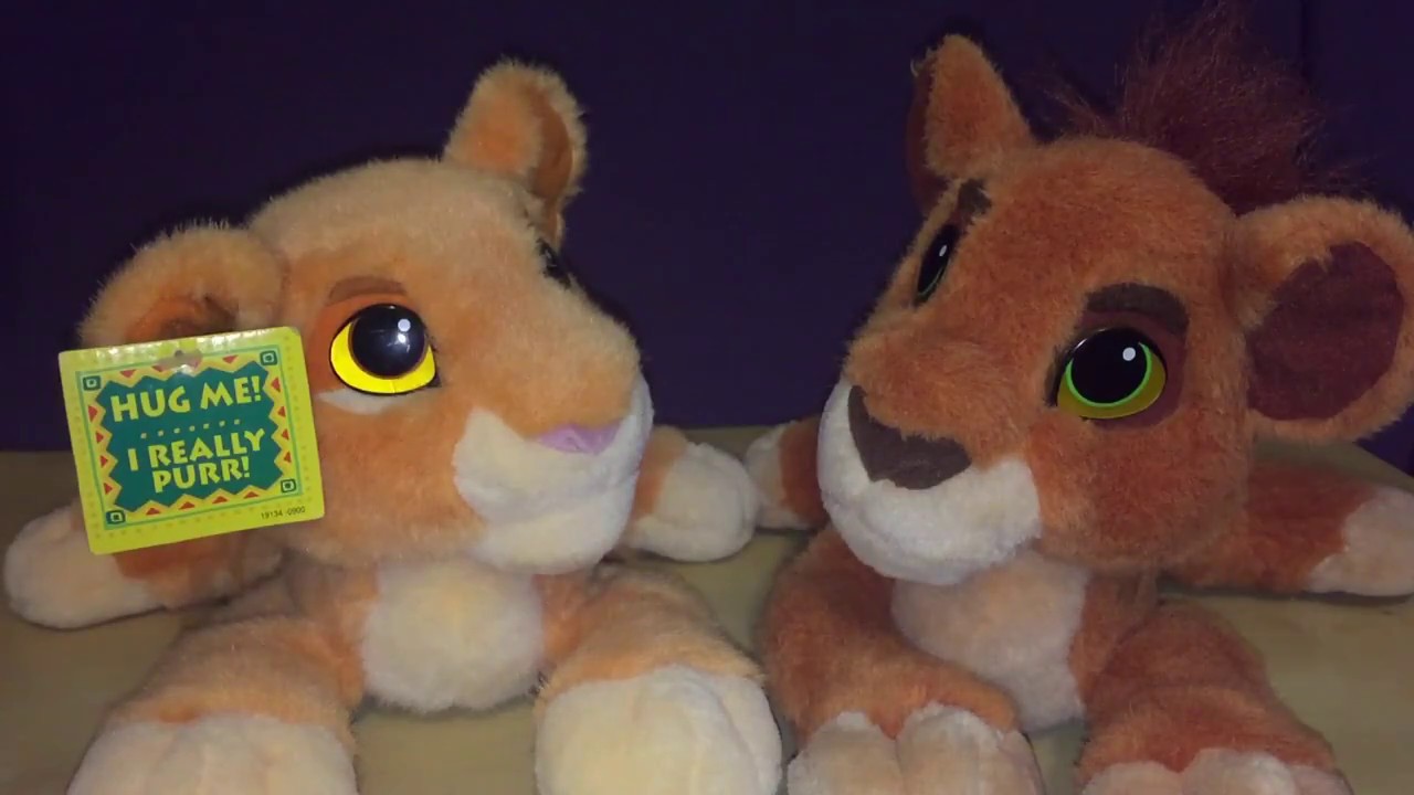 kovu lion king 2 stuffed animal