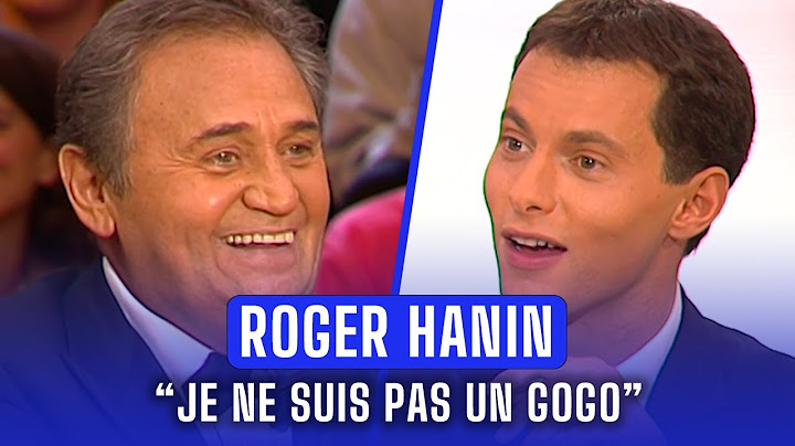 "Le cinéma français n'a pas besoin de moi" : Roger Hanin face à Marc-Olivier Fogiel (ONPP)