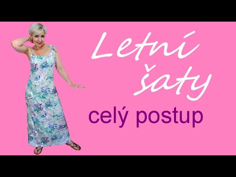 Video: Dámské Letní šaty: Vzor, funkce šití