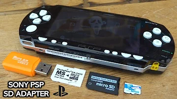 Potřebujete ke hraní her pro systém PSP paměťovou kartu Memory Stick?
