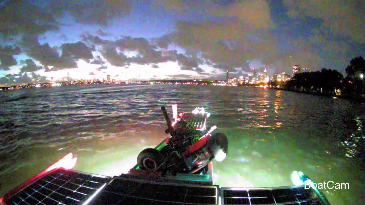 Swan River Perth Live Australia Day Fireworks Pirate BoatCam