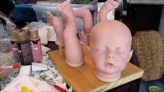 How to Paint a Reborn Doll From Start to Finish!