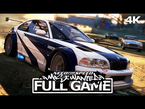 NEED FOR SPEED: MOST WANTED 2005 Full Gameplay Walkthrough / No Commentary 【FULL GAME】4K 60FPS UHD