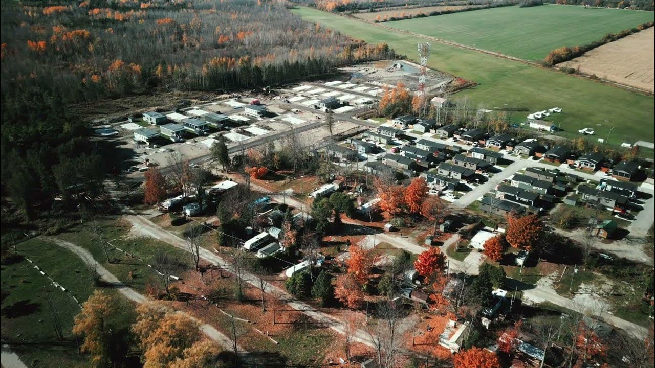 Villages Port Elgin Aerial Drone Footage of Construction Progress