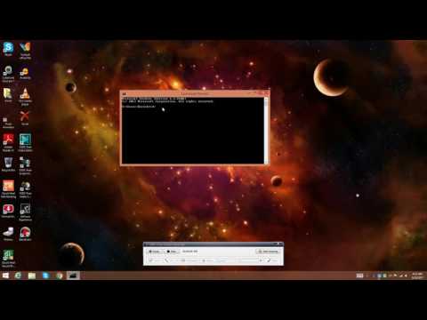 How to open control panel from command prompt
