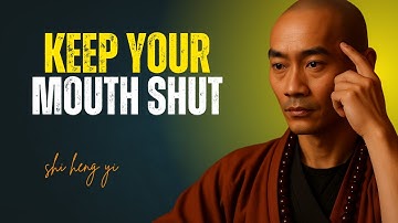 Once You Know This Secret, Keep Your Mouth Shut Shi Heng Yi Powerful Life Lesson | Silence Is Power