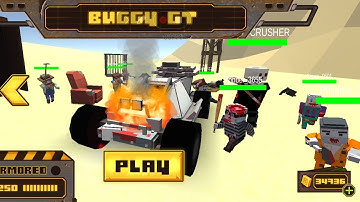 BLOCKAPOLYPSE Zombie City: we were hunted by Zombie that were so close to take our vehicles and guns