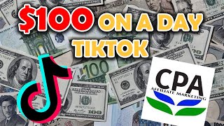 How to get traffic in CPA using TikTok #cpamarketing