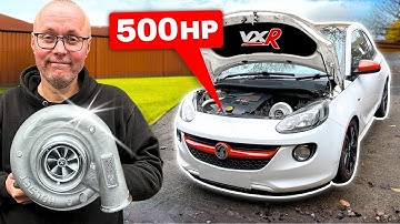 We Build the World’s First 500HP VXR V6 Vauxhall Adam!