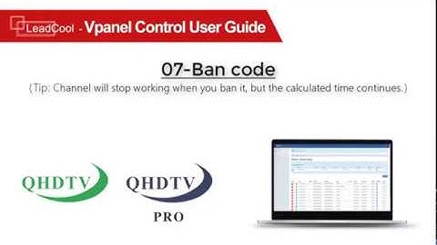 #Qhdtv Resellers Panel - ban code