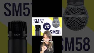 The Shure SM58 vs. SM57 explained