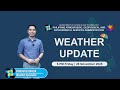 Public Weather Forecast issued at 5 PM  | November 28, 2025 - Friday