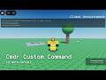 Cmdr custom Global Announcement commands | Roblox Studio Tutorial