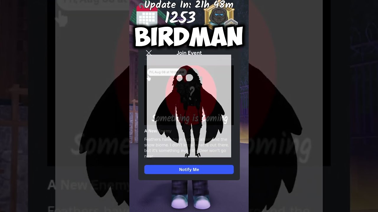New Birdman Monster In 99 Nights A Forest 
