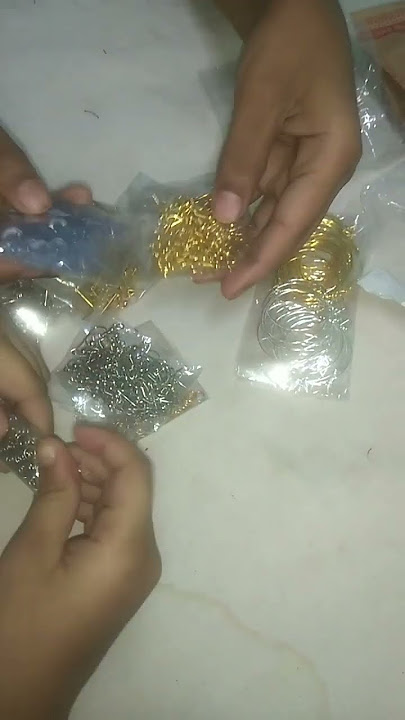 Aaj ye mangaya😍 flipkart se earing making kit #funwithzaraaseem