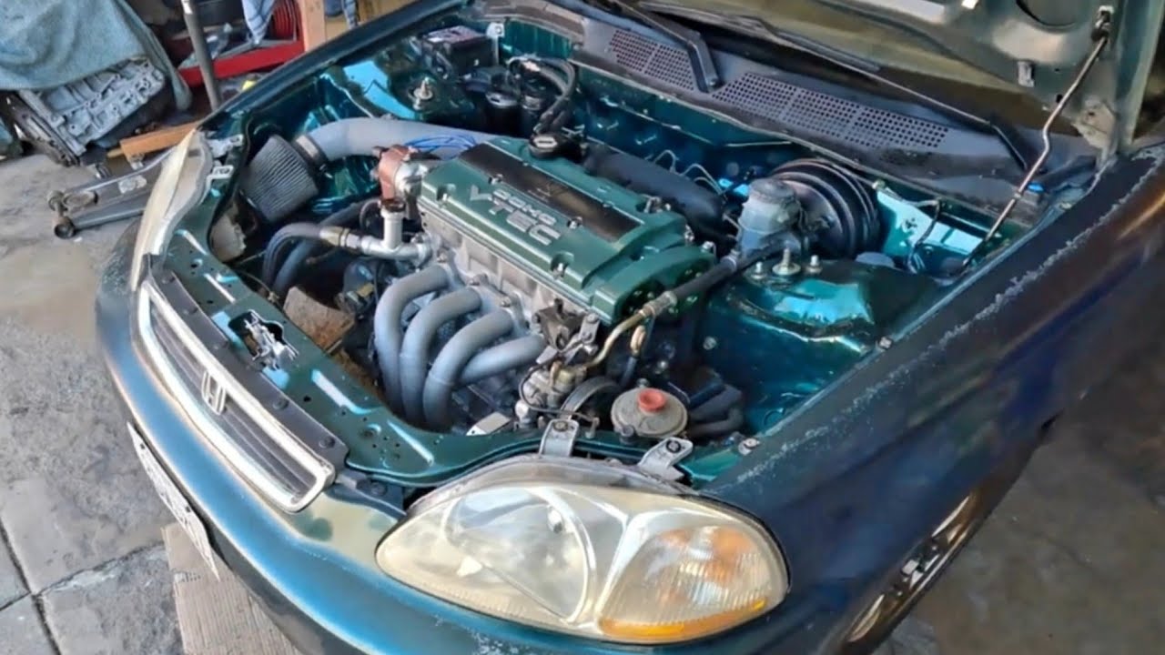 G23BK swap Civic, 6 months Build Project in 19 minutes. ep.23 - YouTube