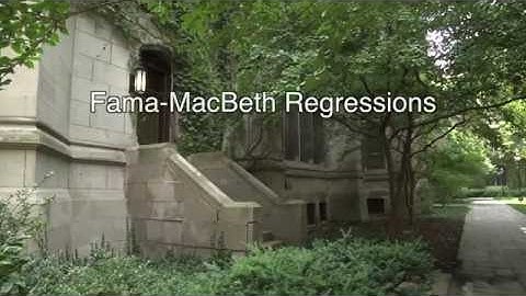 2.5 Fama-MacBeth Regressions