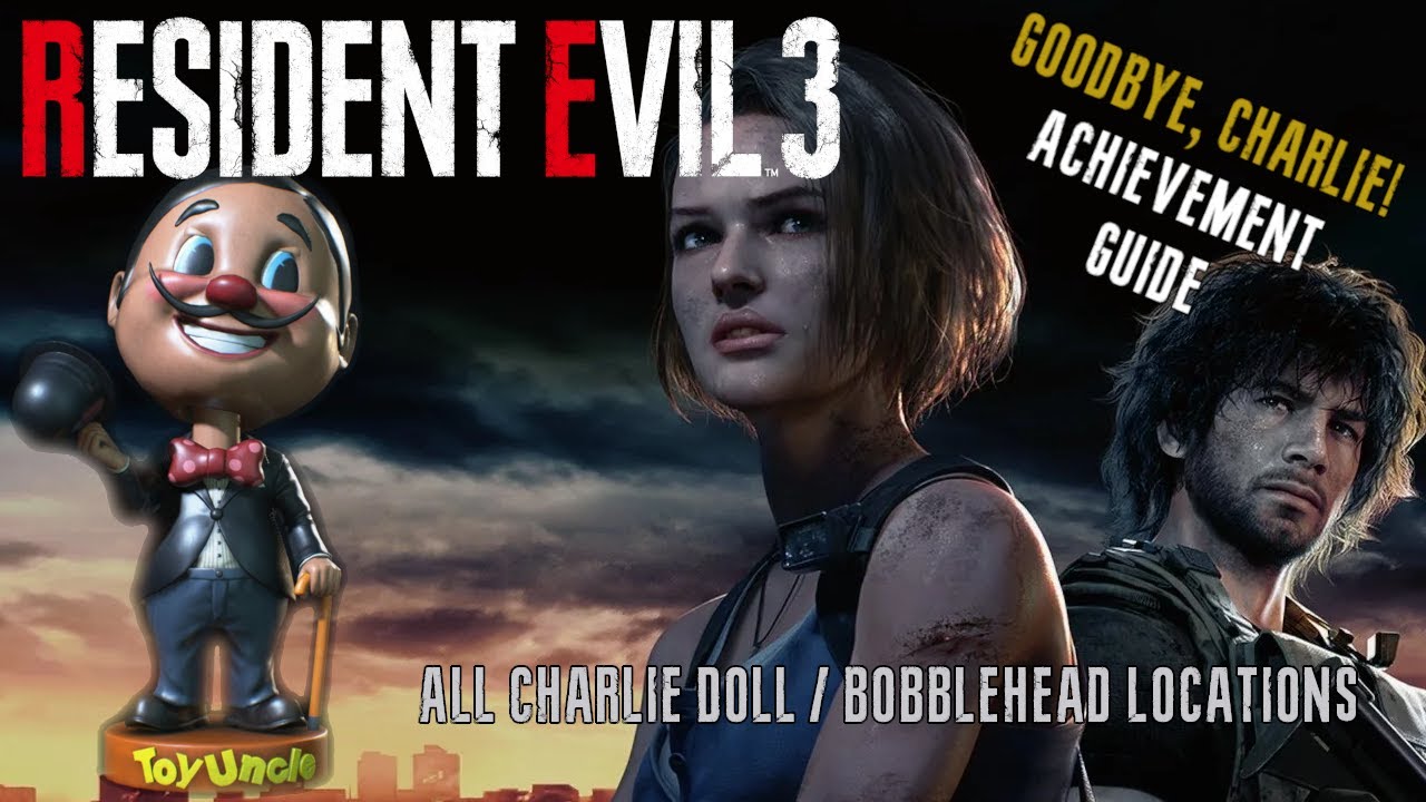 Resident Evil 3 Remake All Charlie Doll Locations (Goodbye, Charlie