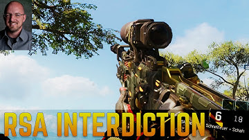 NEW SNIPER "RSA INTERDICTION GAMEPLAY" in Black Ops 3 - BO3 RSA GAMEPLAY (NEW DLC WEAPONS)