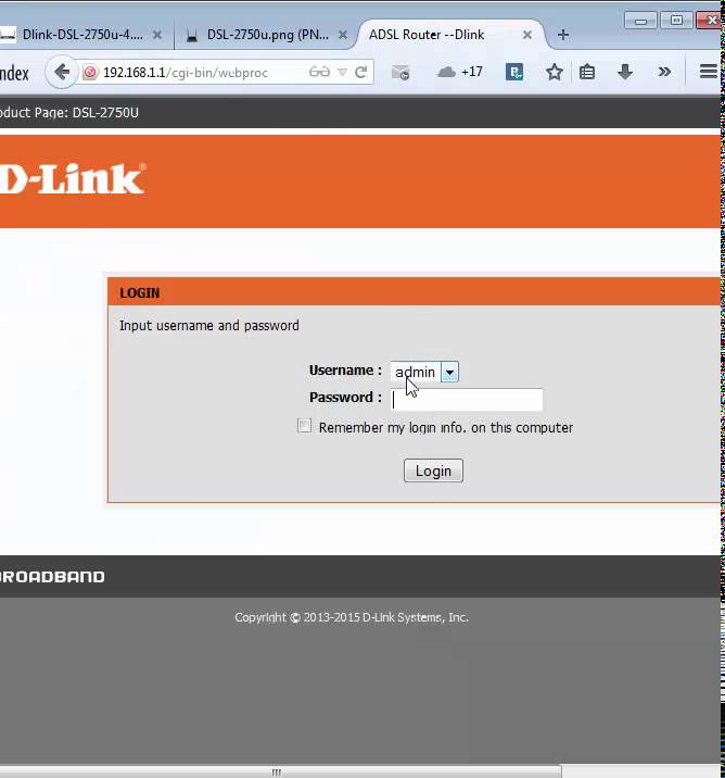 d link dsl 2750u setup software download