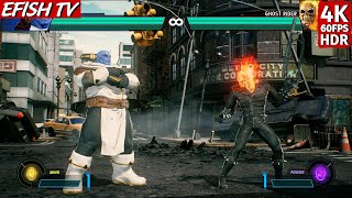 Thanos & Iron man vs Ghost Rider & Thor (Hardest AI) - Marvel vs Capcom: Infinite