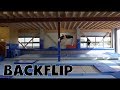 Trampolin tutorial  backflip  freestyle academy stuttgart