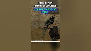 CS 2 NEW DESERT EAGLE ANIMATON VS OLD | Counter Strike (1999-2025) Eagle Evolution