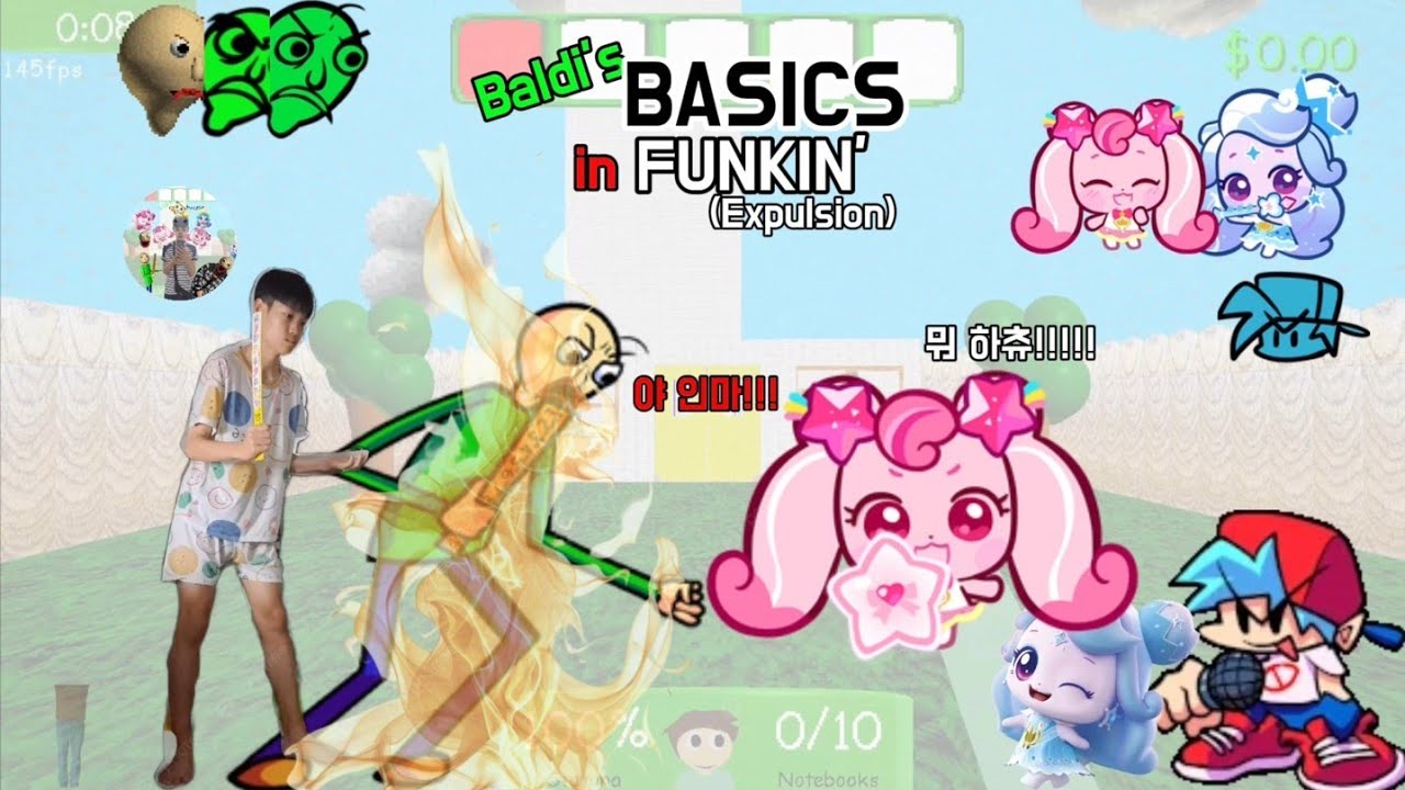 Baldi’s basics in funkin (Expulsion) vs fnf 정지똥