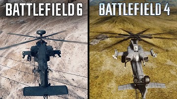Battlefield 6 vs Battlefield 4 - Physics and Details Comparison