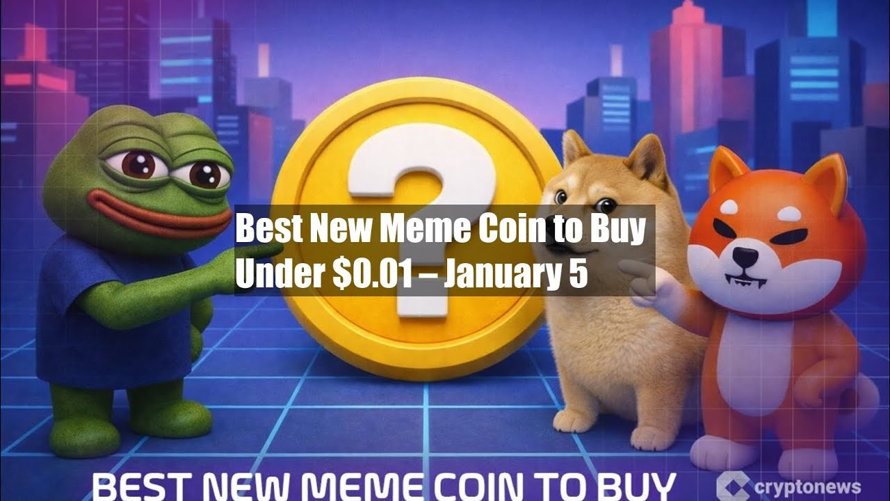 Best New Meme Coin to Buy Under $0.01 – January 5 - YouTube