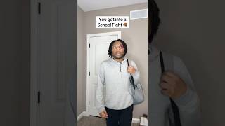 When you lose the school fight 💀