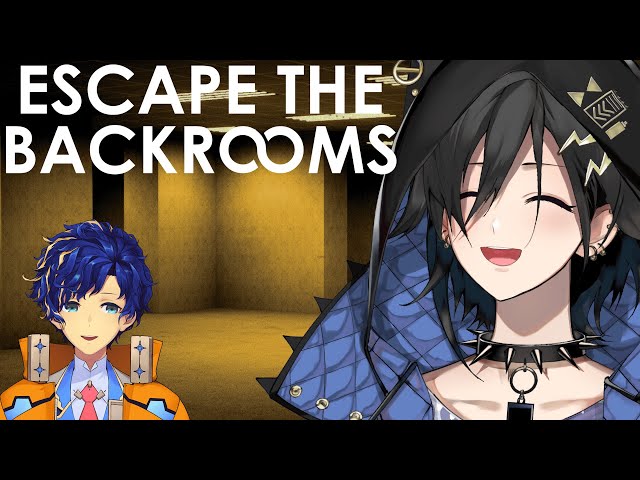 前半 - Escape the Backrooms をやる二人【奏手イヅル / アステル・レダ】のサムネイル