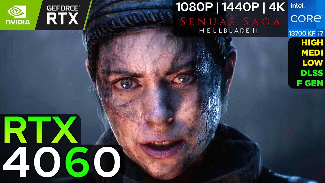 Hellblade 2 - RTX 4060 (1080p/1440p/4K) - YouTube